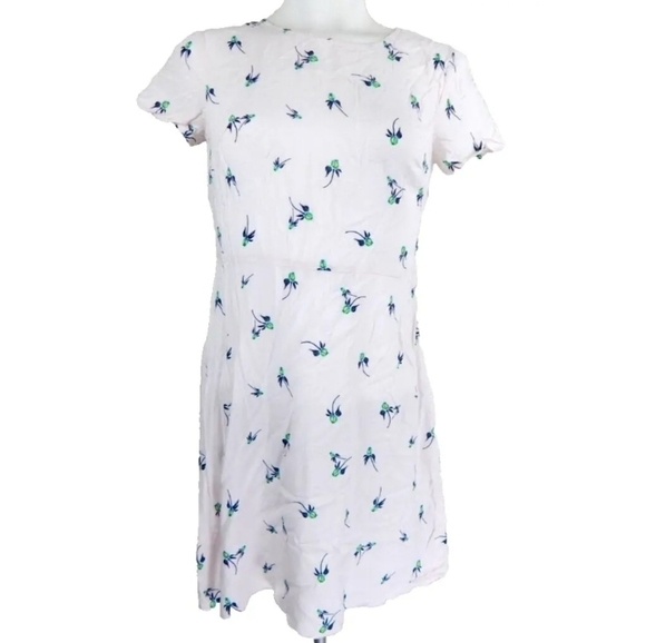 Free People Pink Floral Mini Dress - Picture 1 of 4